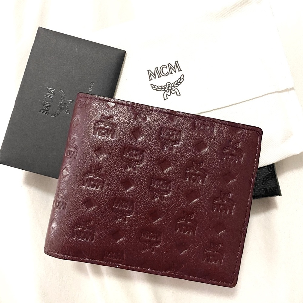NEW! MCM Men’s Bi-Fold Wallet